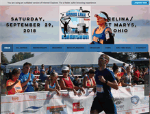 Tablet Screenshot of grandlakemarathon.com